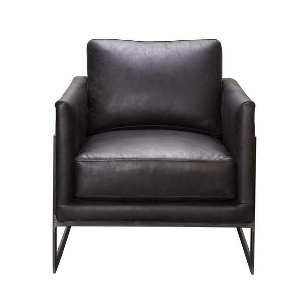 Moes Luxe Club Chair, Black PK-1082-02